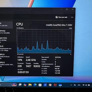 thinkpad e14: Ультрабук, Новый, Intel Core Ultra 7, В рассрочку — 6