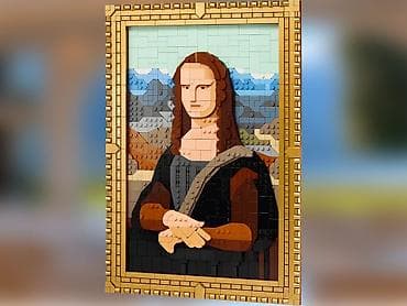 lego kirpich stanok: 🖼️ LEGO Art Mona Lisa (31213) Легендарный шедевр Леонардо да Винчи в — 2