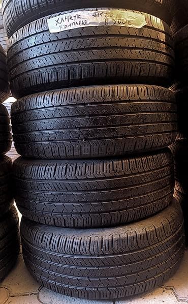 Шины 235 / 60 / R 16, Лето, Б/у, Комплект, Легковые, Корея, Hankook