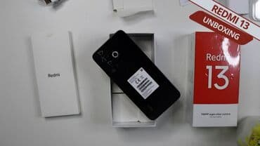 redmi 11 t pro: Redmi, Redmi 13, Колдонулган, 128 ГБ, түсү - Кара, 2 SIM — 1