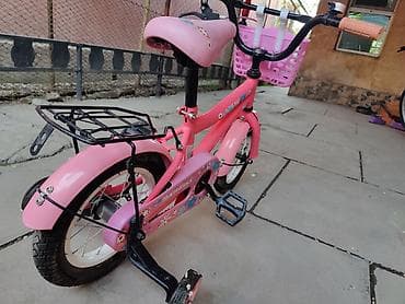 рама на велосипед: Детский велосипед, 2-колесный, 4 - 6 лет, Для девочки, Б/у — 4