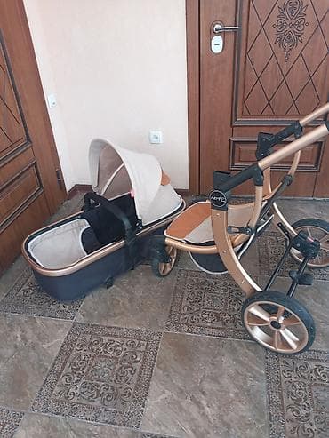 Детский транспорт: Детская коляска-люлька Aimile (шасси + люлька) - Тип: универсальная — 5