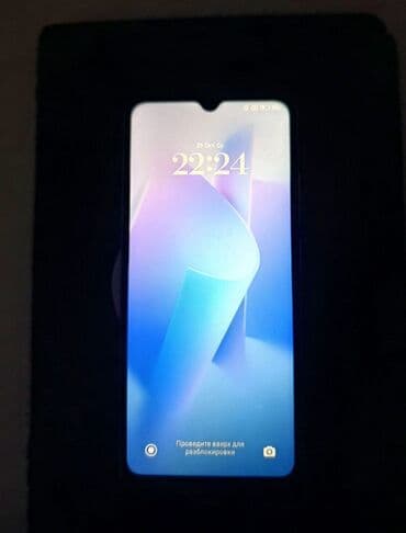 Redmi, Redmi 12C, Б/у, 64 ГБ, цвет - Фиолетовый, 2 SIM