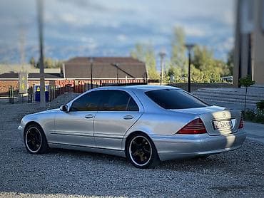 Транспорт: Mercedes-Benz S-Class: 2004 г., 5 л, Автомат, Бензин, Седан — 3