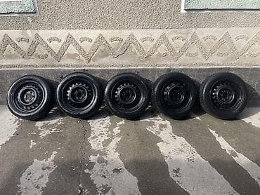 воссен 15: Колеса в сборе 185 / 65 / R 15, Всесезонная, Б/у, Комплект, Легковые, Железные, отверстий - 5 — 1