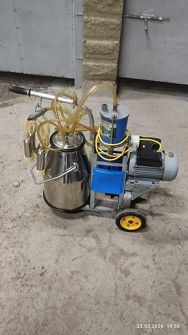 молочный машинка: Доильный аппарат передвижной для коров - Электропривод на раме с — 3