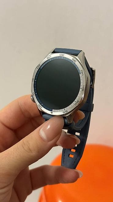 телевизор с вай фай: Смарт-часы HUAWEI (серебристый корпус, синий ремешок) - Классический — 3