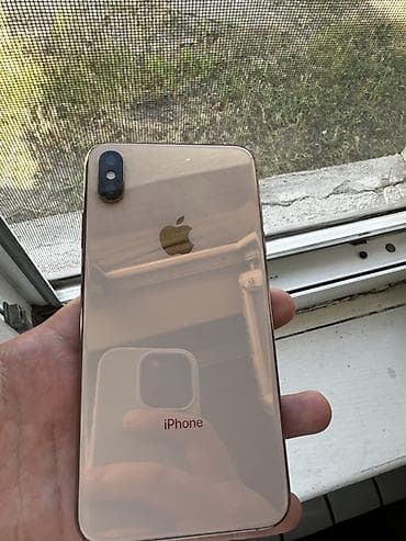 iphone xs lalafo: IPhone Xs Max, 256 ГБ, Золотой, 100 % — 2