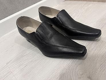 женские оксфорды: Классические женские туфли-лоферы на невысоком каблуке. - Цвет — 7