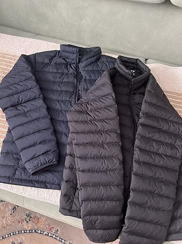 Куртки: Мужская куртка, L, M, Uniqlo, Новый, цвет - Черный, Платная доставка, Самовывоз — 4