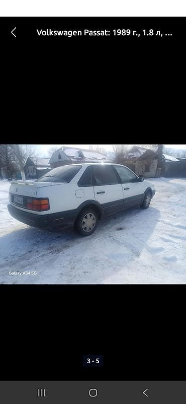 сиденье ауди 100 с4: Volkswagen Passat: 1989 г., 1.8 л, Механика, Бензин, Седан — 8