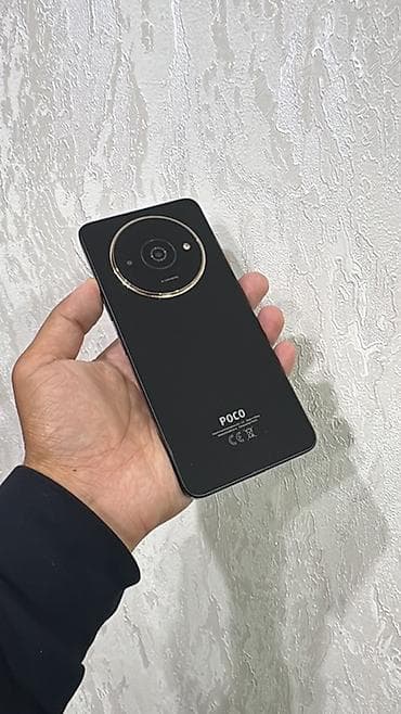 Poco C61, Б/у, 64 ГБ, цвет - Черный, 2 SIM