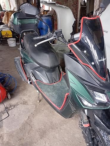 Мототехника: Скутер Wangye (кроссовый дизайн) - Кузов в агрессивном стиле, цвет — 5