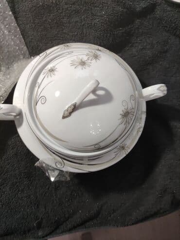 стакан кофе: Продаю новый столово-чайный сервиз на 6 персон. Произведен в Иране на — 4