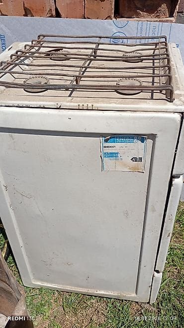 Техника и электроника: Газовая плита Beko с духовым шкафом б/у
на металл — 2