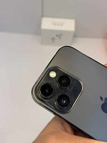 mini 4 pro: IPhone 14 Pro, 128 ГБ, Черный, Наушники, 76 % — 2