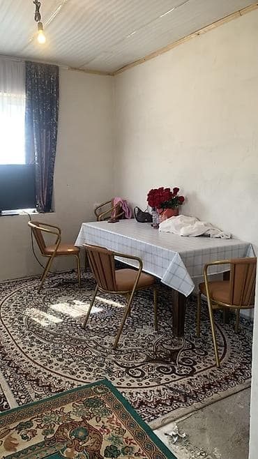 Недвижимость: Дом из шлакоблока на участке. - Одноэтажный жилой дом: прямоугольная — 4