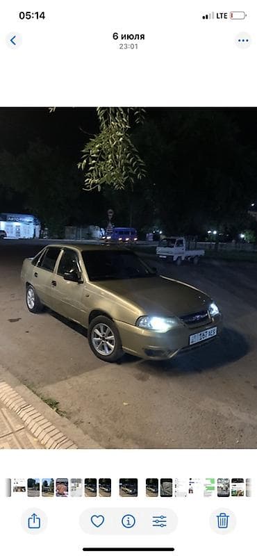 Daewoo Nexia: 2008 г., 1.6 л, Газ, Седан at lalafo.kg Daewoo Nexia: 2008 г., 1.6 л, Газ, Седан