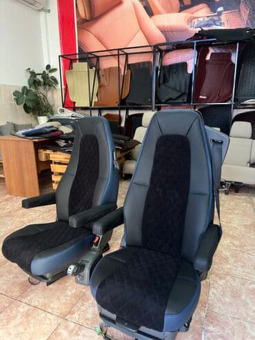 чехол кресло: Чехлы Кожаные, цвет - Черный, Volvo, Новый, Самовывоз — 1