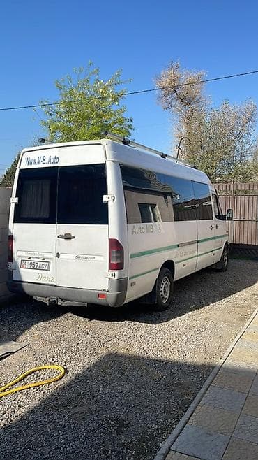 vw crafter: Mercedes-Benz Спринтер: 2001 г., 2.7 л, Механика, Дизель, Фургон — 6