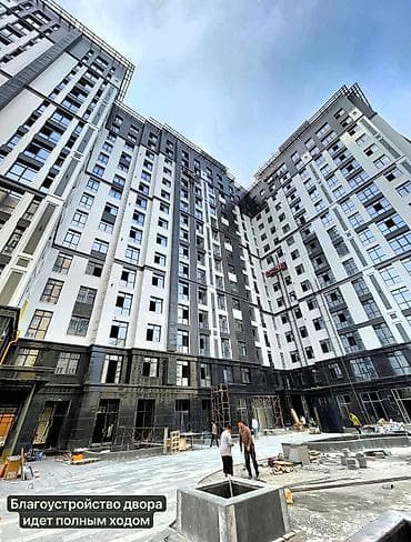 Недвижимость: 2 комнаты, 84 м², Асанбай мкр Элитка, 6 этаж, ПСО (под самоотделку) — 5