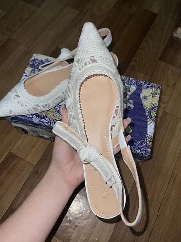 Туфли: Туфли, 38, Dior, Жаңы, түсү - Ак, Өзү алып кетүү — 6