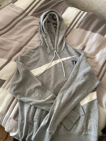 серый свитшот женский: Толстовка, АКШ, S — 1