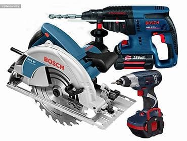Электроинструменты: Набор электроинструментов Bosch Professional Состав: - Аккумуляторный — 1