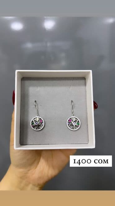 Серебро 925, SilverRoza: Серебряные серьги, Проба 925, Женские, Новый at lalafo.kg Серебро 925, SilverRoza: Серебряные серьги, Проба 925, Женские, Новый