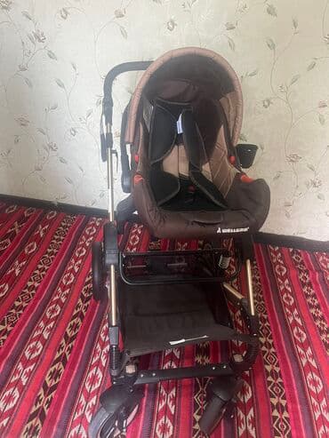 бу коляски для новорожденных: Коляска, цвет - Коричневый, Новый — 4