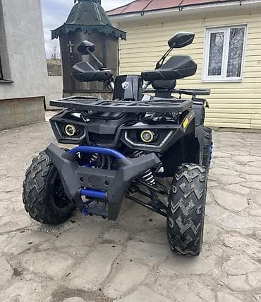 делаю: Квадрик 400 кубовый 4х4 водяной охлождение на полном ходу сел и — 6