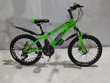 engine 11: Велосипед GELEDA MTB в ярком зелёном цвете. Горный велосипед с — 1