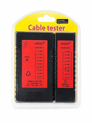 optex: LAN тестер RJ45 / RJ11 (Cable Tester) Профессиональный LAN тестер — 1