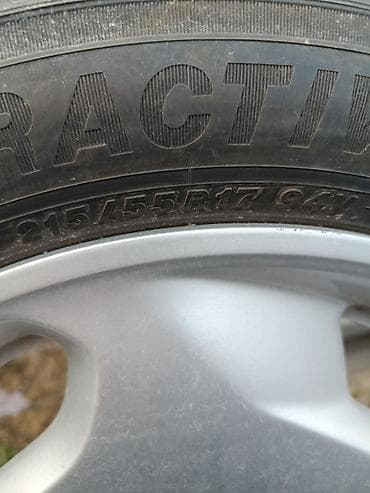 хонда диска: Колеса в сборе 215 / 55 / R 17, Всесезонная, Б/у, Комплект, Легковые, Литые, отверстий - 5 — 2