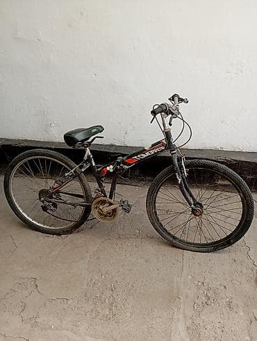 Спорт и хобби: Складной корейский Samchuly Lespo 26" (под восстановление) Продаю — 1