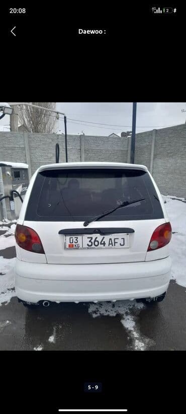 двигатель дэу матиз 0.8 цена бишкек: Daewoo Matiz: 2001 г., 0.8 л, Механика, Бензин, Седан — 5