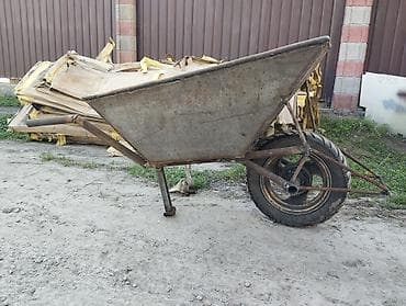 тачка строительная бу: Садово-строительная тачка и тележка, Стальная, Одноколесная — 2