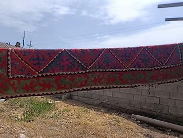 Ковровая дорожка Б/у, Войлок, Национальный