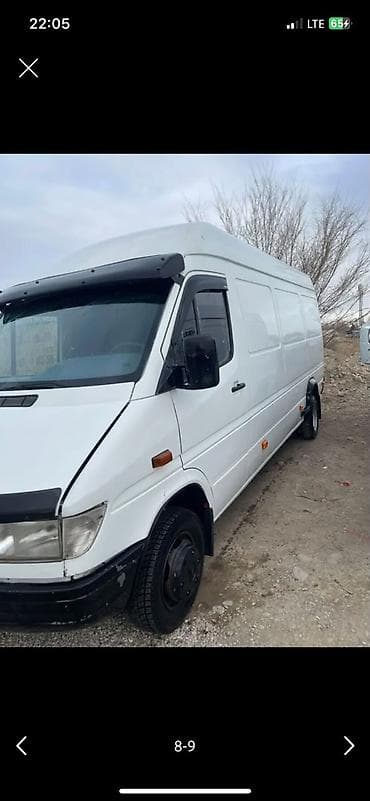 спринтер 2х скат: Mercedes-Benz Sprinter (длинная база, высокий крыша) — белый фургон — 2