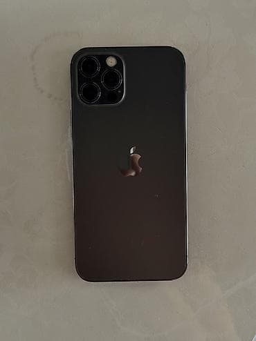 чоор фото: IPhone 12 Pro, Колдонулган, 128 ГБ, Графит, Куту, Коргоочу айнек, Каптама, 75 % — 6