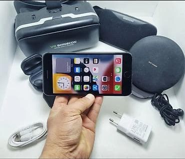 айфон 7 128г: IPhone 7 Plus, Б/у, 128 ГБ, Черный, Кабель, 100 % — 7