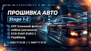 Прошивка авто Stage 1–2 Профессиональная чип‑настройка для бензиновых at lalafo.kg Прошивка авто Stage 1–2 Профессиональная чип‑настройка для бензиновых