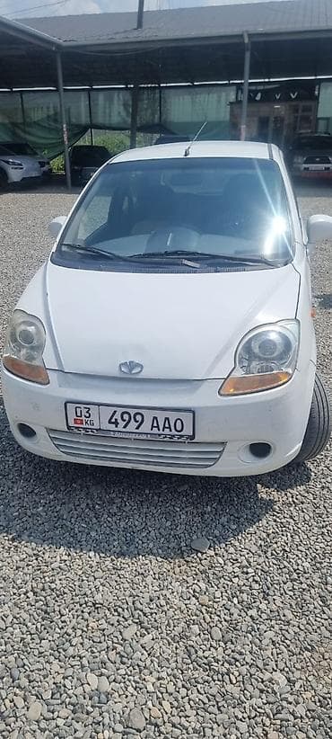 Транспорт: Daewoo Matiz: 2006 г., 0.8 л, Кол менен иштөөчү, Бензин, Хетчбек — 1