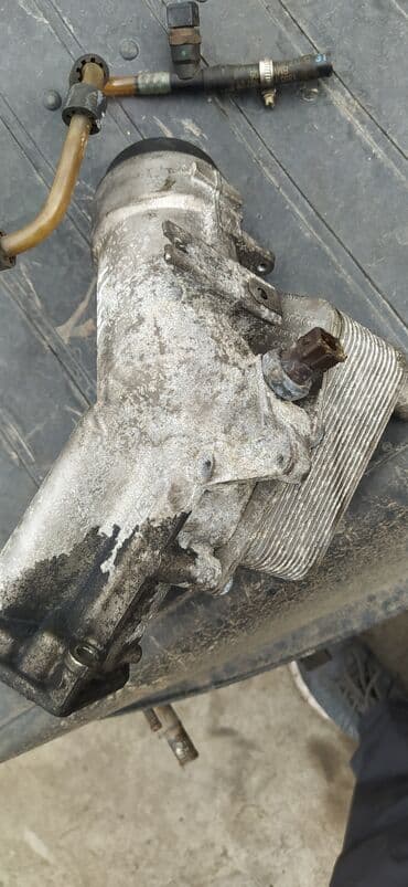 охладитель: BMW двигатель m47 масляный фильтр с охладителем дизель — 1