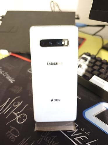 galaxy a53: Samsung Galaxy S10 Plus, Б/у, 512 ГБ, цвет - Белый, 2 SIM — 1
