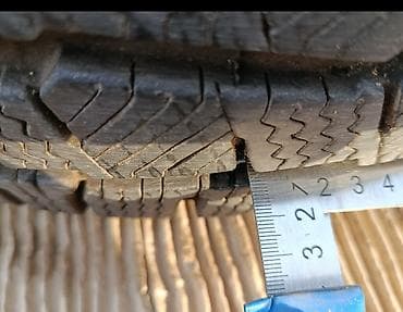 зимние шины на спринтер: Шины 225 / 65 / R 16, Зима, Б/у, 1 шт, Внедорожные (АТ/МТ), Польша, Michelin — 9