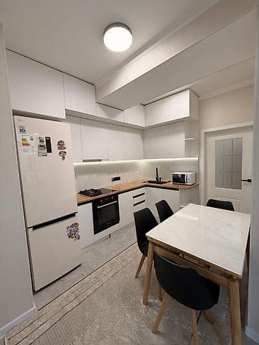 Недвижимость: 2 комнаты, 63 м², Джал мкр (в т.ч. Верхний, Нижний, Средний) Элитка, 5 этаж, Свежий ремонт — 1