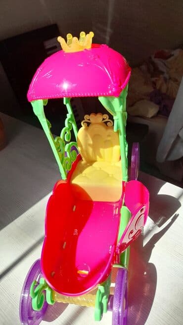игрушечные кареты для кукол: Продаю карету для куклы барби, музыкальная с музыкой и подсветкой 👑 — 3
