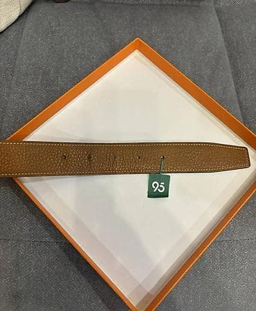 сумка 3 в 1: Ремень Hermès с пряжкой «H» - Комплектация: фирменная оранжевая — 5