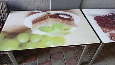 Стол для кафе, Прямоугольный
